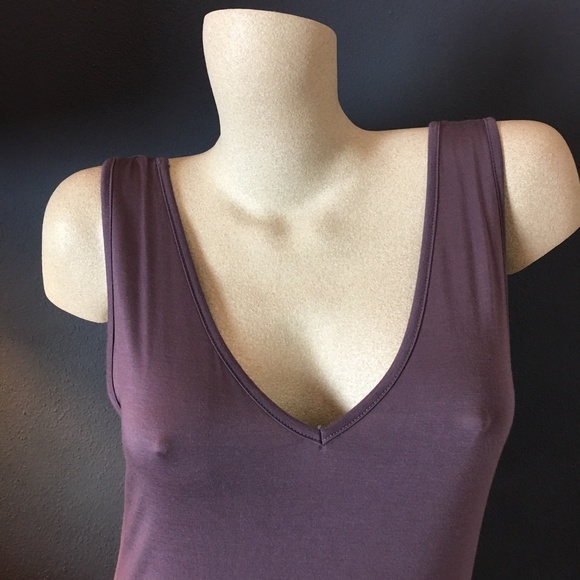 NWT Purple Reversible Pocket Maxi Dress - Picture 4 of 6